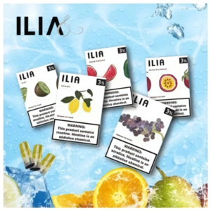 ILIA電子菸煙彈|數十種風味|兼容多品牌一代主機| 2.5ml大容量 3顆裝