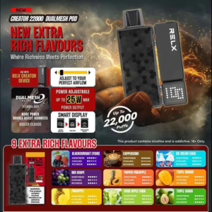 RELX Creator 22000口一次性電子煙|悅刻樂高積木 22000口煙彈